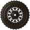 Ekena Millwork Sellek Ceiling Medallion (Fits Canopies up to 1 1/8"), 18 1/2"OD x 7/8"ID x 1 1/2"P, Stone Hearth CM18SKSHF - alternate 1